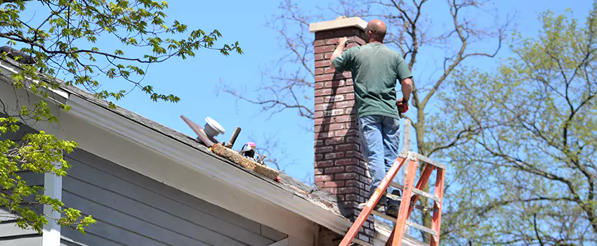Vinyl and PVC Chimney Flashing Installation in Ottumwa, IA